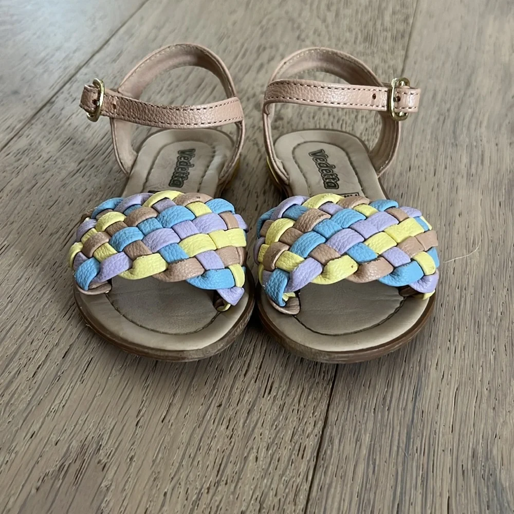 Leather Girls Sandals - Picture 5 of 5